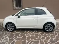 Usata Fiat 500 75 CV (55 kW) 2008 Bianco Berlina