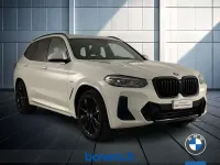 Usata BMW X3 M Sport 292 CV (214 kW) 2022 Alpin white pastello SUV