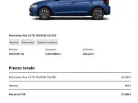 Usata VW Polo Edition 95 CV (69 kW) 2024 Bluazzurro Utilitaria