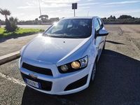 Usata Chevrolet Aveo LT 75 CV (55 kW) 2012 Bianco Berlina