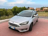 Usata Ford Focus Titanium 120 CV (88 kW) 2017 Grigio Berlina