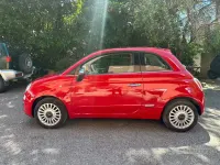 Usata Fiat 500 Pop 69 CV (50 kW) 2009 Rosso Cabrio