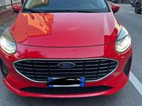 Usata Ford Fiesta Titanium 125 CV (91 kW) 2022 Rosso Utilitaria