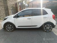 Usata Kia Picanto X-Line 100 CV (73 kW) 2018 Bianco Utilitaria