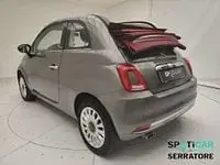 Usata Fiat 500C Lounge 69 CV (50 kW) 2019 Grigio Cabrio
