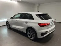Usata Audi A3 S-Line 245 CV (180 kW) 2024 Bianco ghiaccio metallizzato Berlina