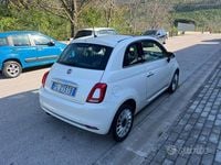 Usata Fiat 500 Lounge 69 CV (50 kW) 2017 Bianco Cabrio