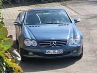 Usata Mercedes SL350 245 CV (180 kW) 2004 Blu Cabrio