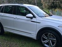 Usata VW Tiguan R-line 150 CV (110 kW) 2021 Bianco SUV