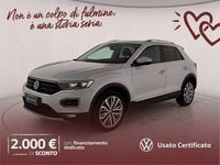 Usata VW T-Roc Advance 150 CV (110 kW) 2021 White silver metallizzato SUV