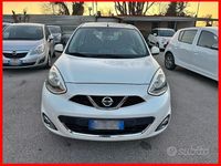 Usata Nissan Micra Tekna 80 CV (58 kW) 2015 Bianco Utilitaria