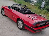 Usata Alfa Romeo Spider Quadrifoglio Verde 125 CV (91 kW) 1989 Rosso Cabrio