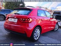 Usata Audi A1 Sportback Admired 110 CV (80 kW) 2020 Rosso Utilitaria