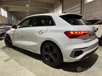 Usata Audi A3 S-Line 150 CV (110 kW) 2024 Bianco Berlina