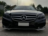 Usata Mercedes E220 170 CV (125 kW) 2014 Nero Berlina