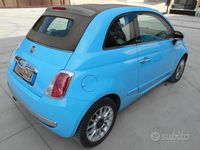 Usata Fiat 500C 85 CV (62 kW) 2012 Blu Cabrio