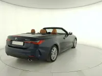 Usata BMW 420 Sport Line 190 CV (139 kW) 2022 Blu Cabrio