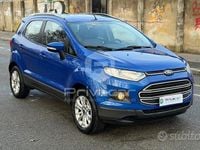 Usata Ford Ecosport Titanium 95 CV (69 kW) 2016 Blu SUV