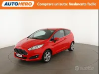 Usata Ford Fiesta Titanium 95 CV (69 kW) 2016 Rosso Utilitaria
