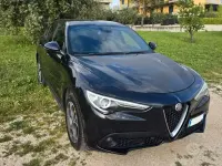 Usata Alfa Romeo Stelvio Executive 210 CV (154 kW) 2017 Nero SUV