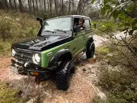 Second-hand Suzuki Samurai 69 CP (50 kW) 1997 Verde SUV