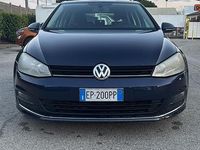 Usata VW Golf VII Highline 105 CV (77 kW) 2014 Blu Berlina