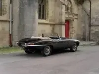 Usata Jaguar E-Type 269 CV (197 kW) 1967 Nero Cabrio