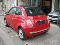 Usata Fiat 500C Lounge 69 CV (50 kW) 2013 Rosso Cabrio