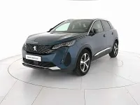 Usata Peugeot 3008 Allure 131 CV (96 kW) 2021 Blu SUV