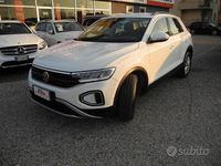 Usata VW T-Roc Life 150 CV (110 kW) 2022 Bianco SUV