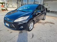 Usata Ford Fiesta Titanium 97 CV (71 kW) 2010 Nero Berlina