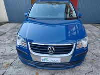 Usata VW Touran Conceptline 101 CV (74 kW) 2010 Blu Monovolume