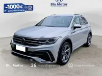 Usata VW Tiguan R-line 150 CV (110 kW) 2021 Reflex silver metallizzato SUV