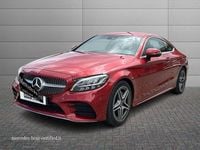 Begagnad Mercedes C220 Premium 194 HK (142 kW) 2020 Röd Sportkupé