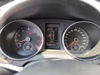 Usata VW Golf VI Highline 122 CV (89 kW) 2011 Nero Utilitaria