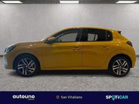 Usata Peugeot 208 GT 102 CV (75 kW) 2021 Giallo Utilitaria
