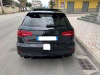 Usata Audi RS3 Sportback Ambiente 400 CV (294 kW) 2018 Nero Utilitaria