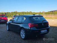 Usata BMW 118 150 CV (110 kW) 2017 Nero Utilitaria