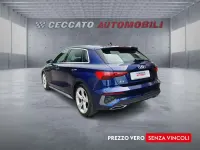Usata Audi A3 S-Line 116 CV (85 kW) 2024 Blu/azzurro Berlina