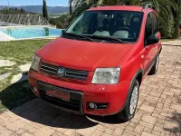 Usata Fiat Panda 4x4 Climbing 69 CV (50 kW) 2010 Rosso Utilitaria