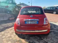 Usata Fiat 500 Lounge 100 CV (73 kW) 2008 Rosso Berlina