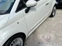 Usata Fiat 500 75 CV (55 kW) 2009 Bianco Cabrio