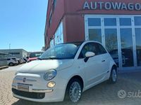 Usata Fiat 500 Lounge 69 CV (50 kW) 2010 Bianco Utilitaria