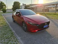 Usata Mazda 3 Exceed 122 CV (89 kW) 2019 Rosso Berlina