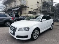 Usata Audi A3 Sportback Ambition 140 CV (102 kW) 2009 Bianco Utilitaria