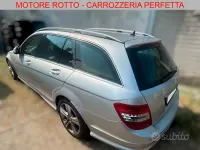 Usata Mercedes C320 AMG 224 CV (164 kW) 2008 Grigio Station wagon