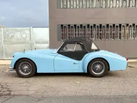 Usata Triumph TR3 101 CV (74 kW) 1961 Blu/azzurro Cabrio
