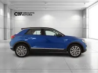 Usata VW T-Roc Style 150 CV (110 kW) 2019 Blu SUV