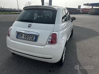Usata Fiat 500 2009 Bianco Cabrio
