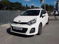 Usata Kia Rio 90 CV (66 kW) 2015 Bianco Berlina